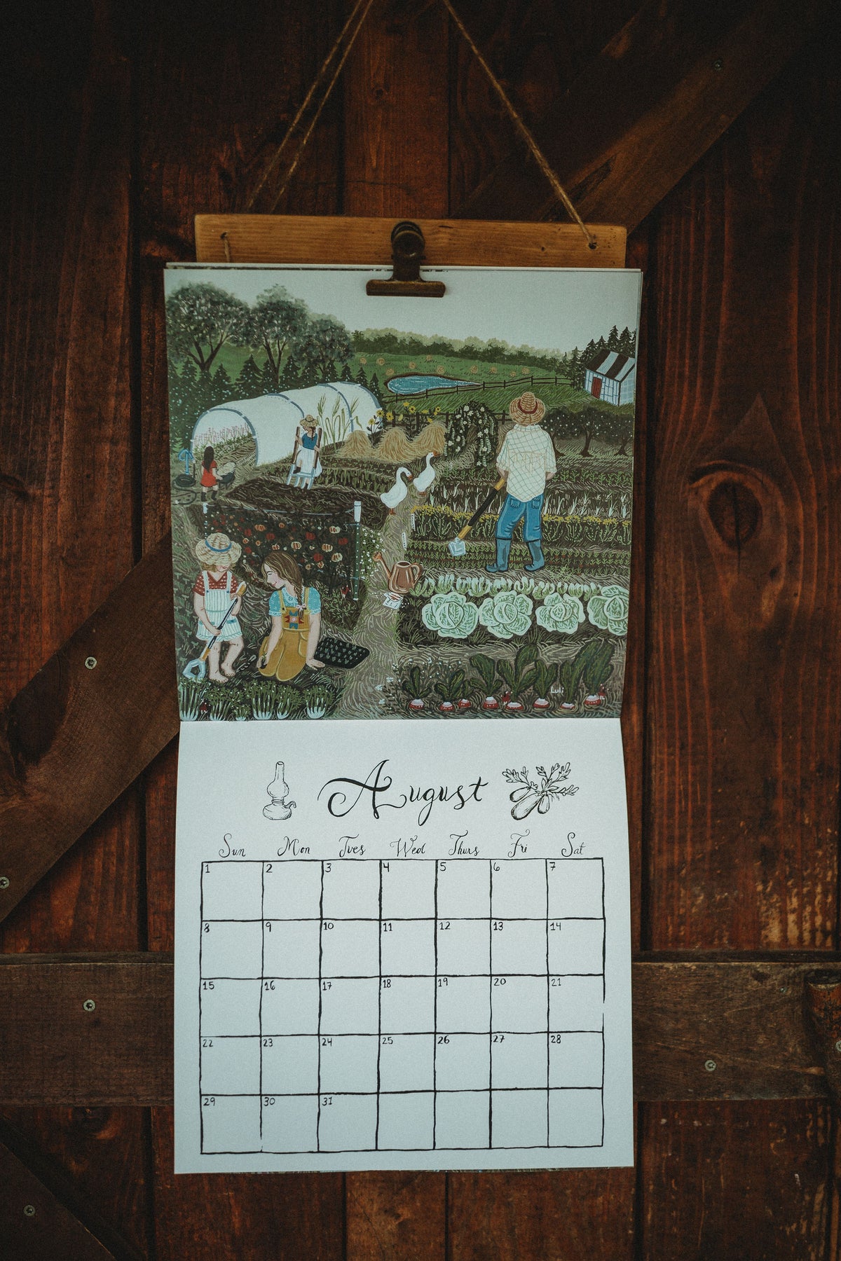 A Time to Harvest 2027 Calendar