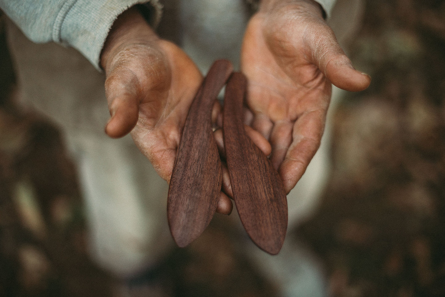 Wooden Spreader/ Butter knife Set of 2