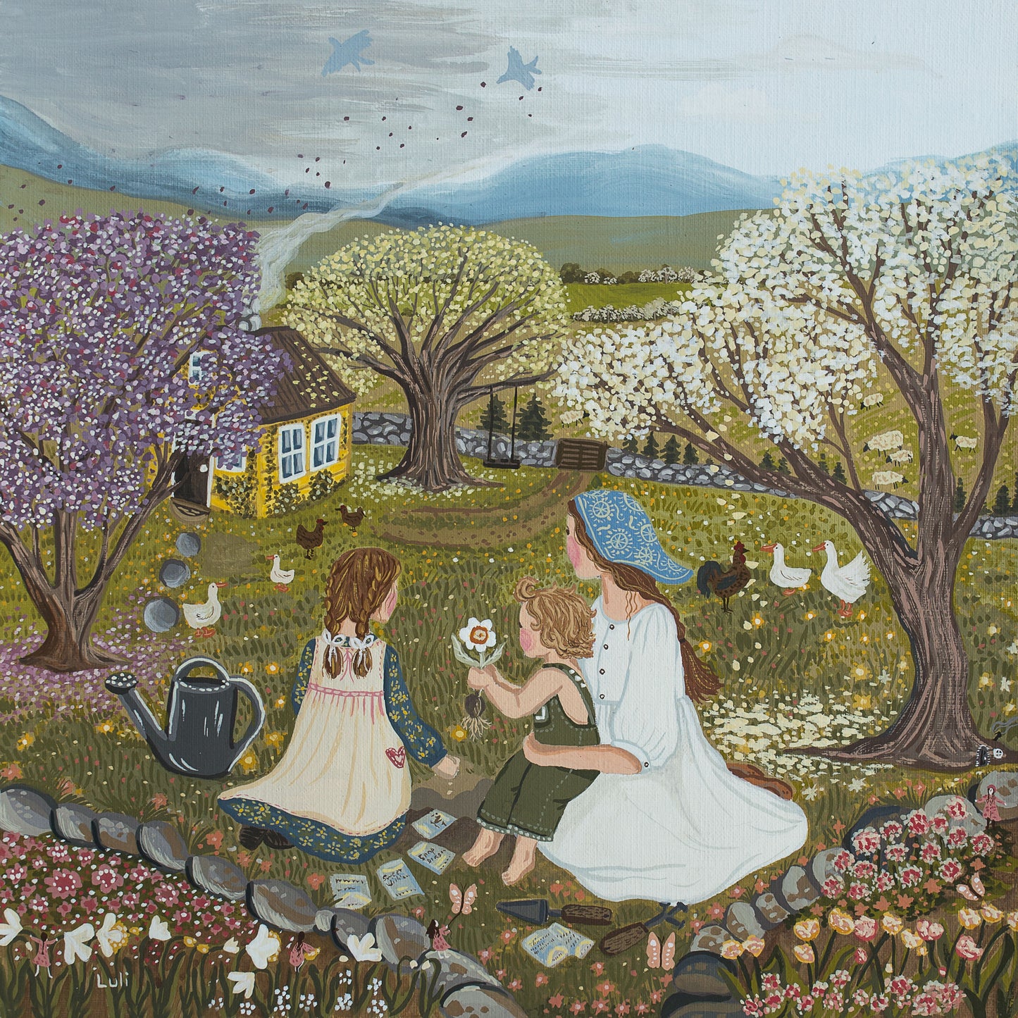 In the Garden with Mother