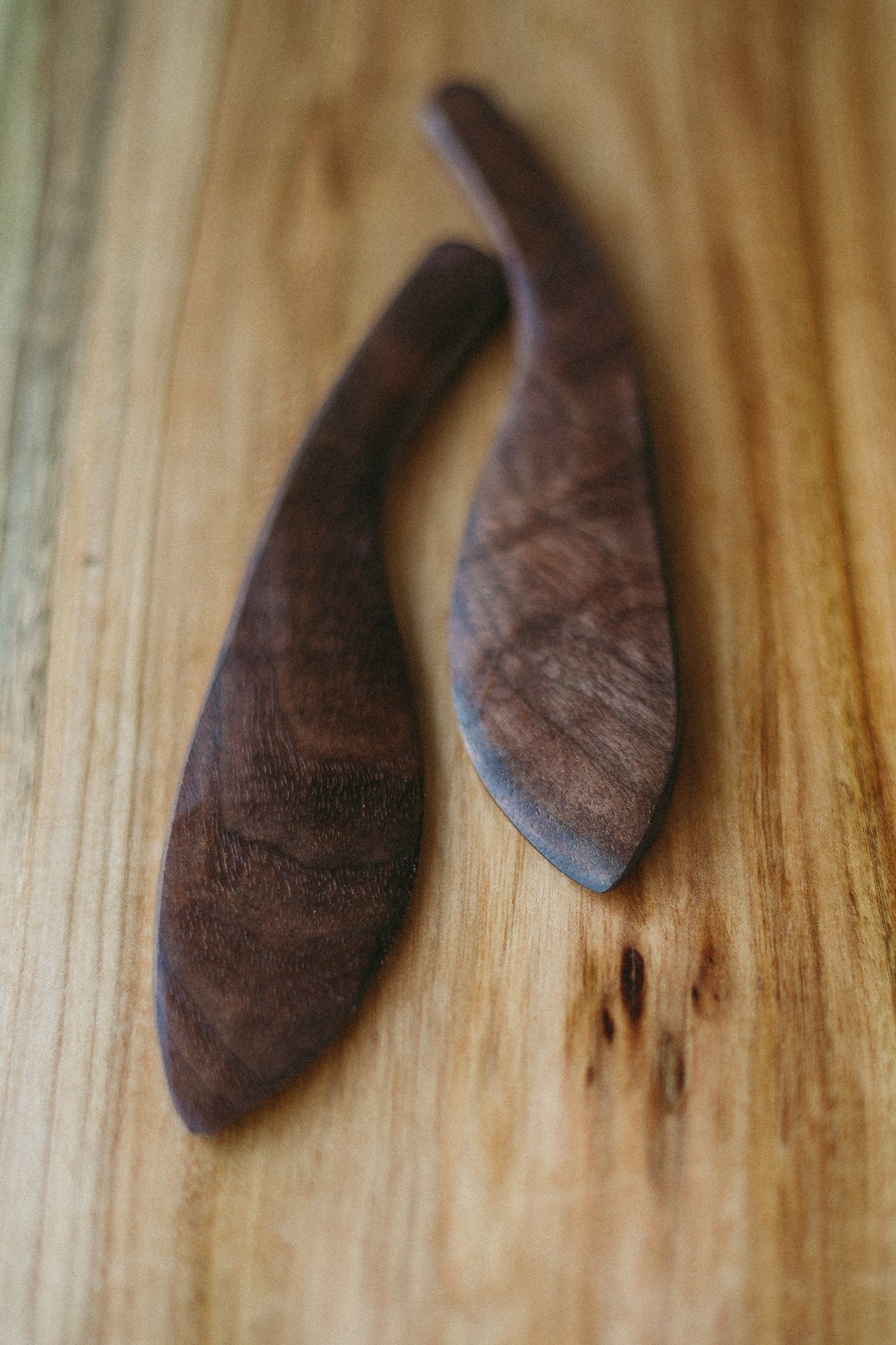 Wooden Spreader/ Butter knife Set of 2