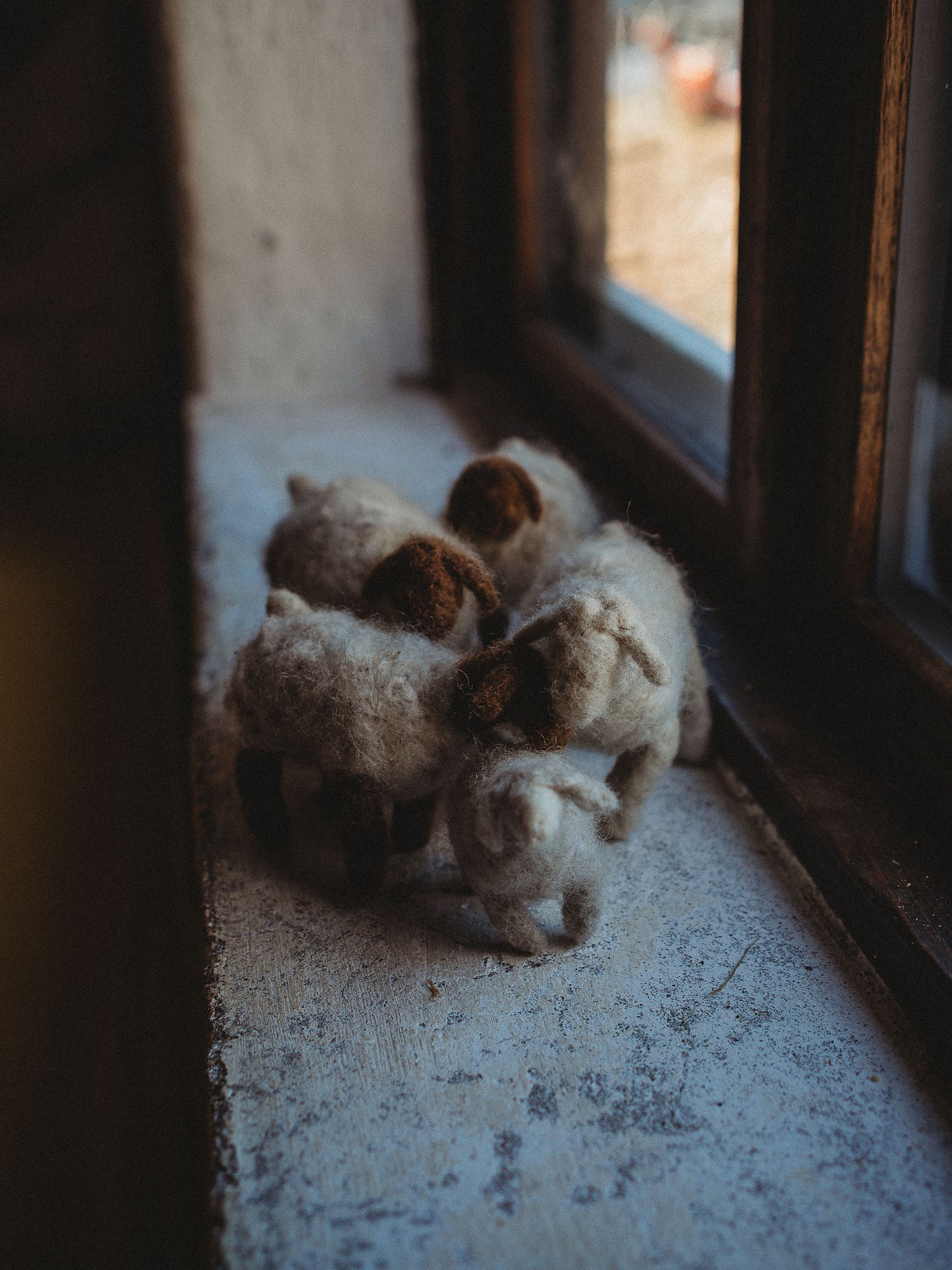 Needle Felted Sheep