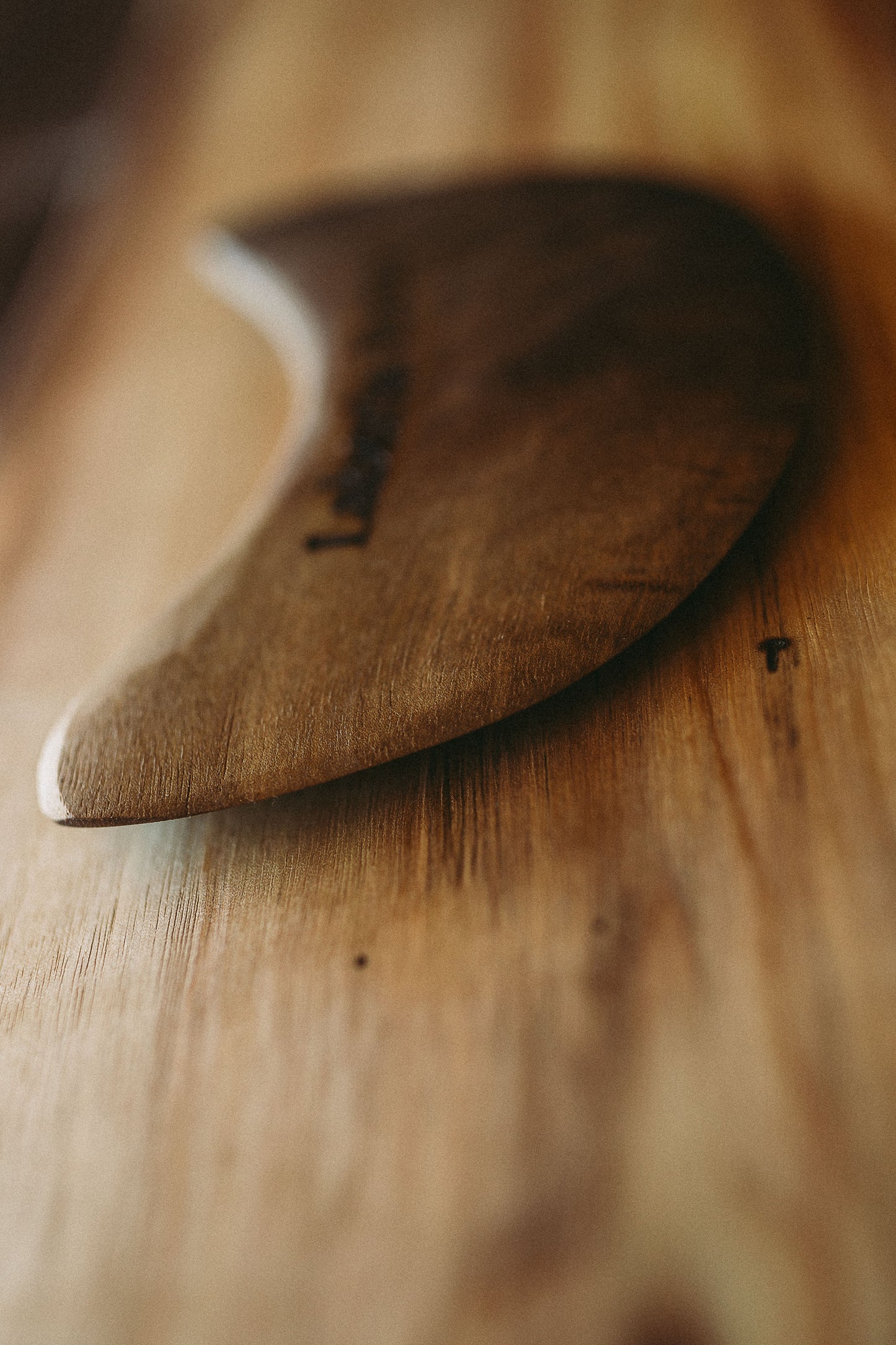 Bowl Scraper - Black Walnut