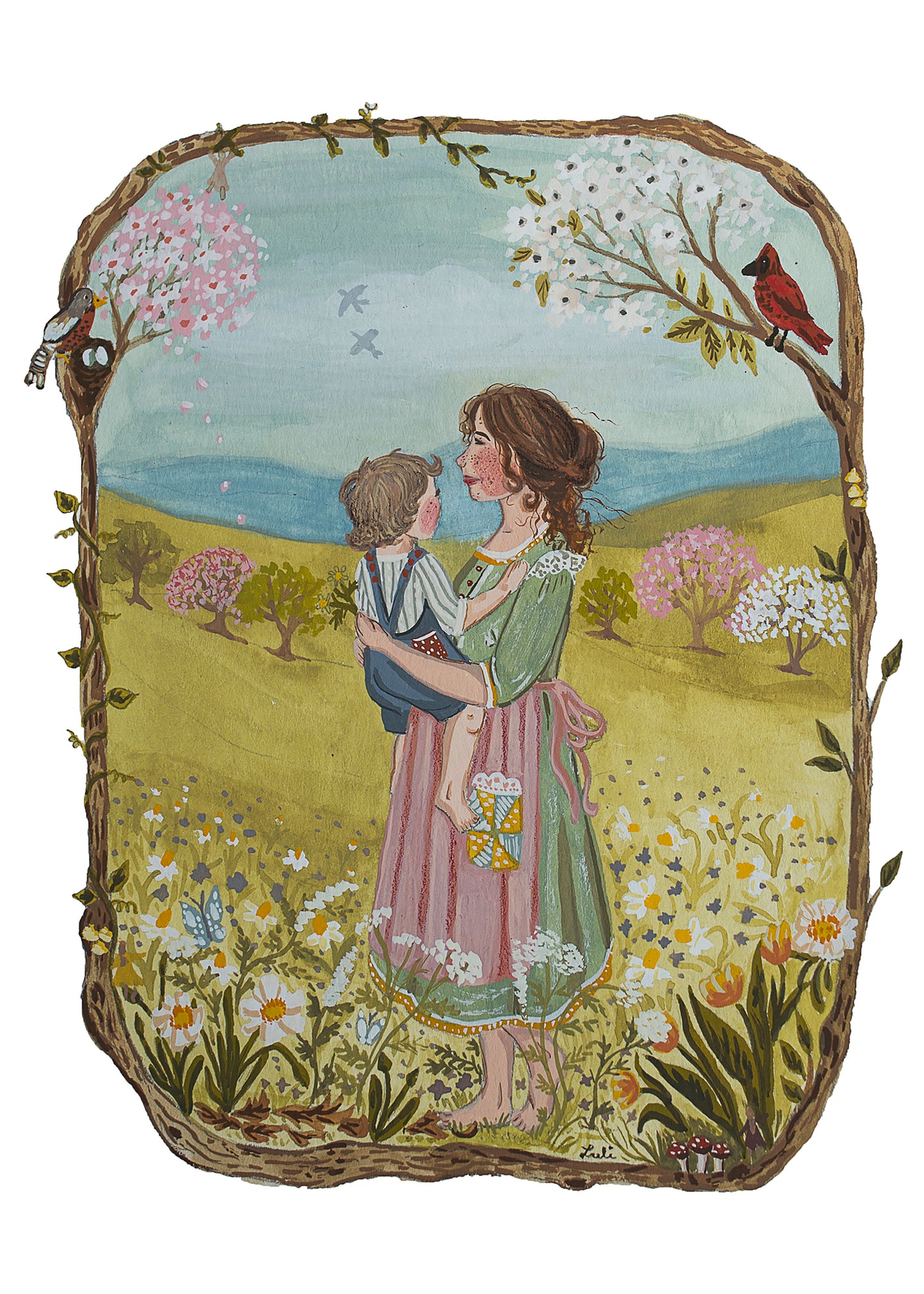 Under the Dogwood - card