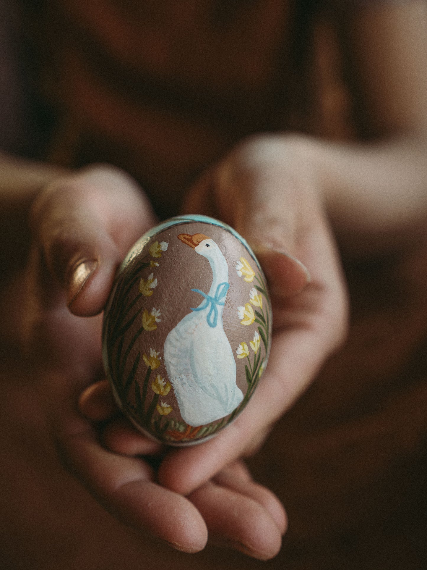 Hand Painted Wooden Eggs