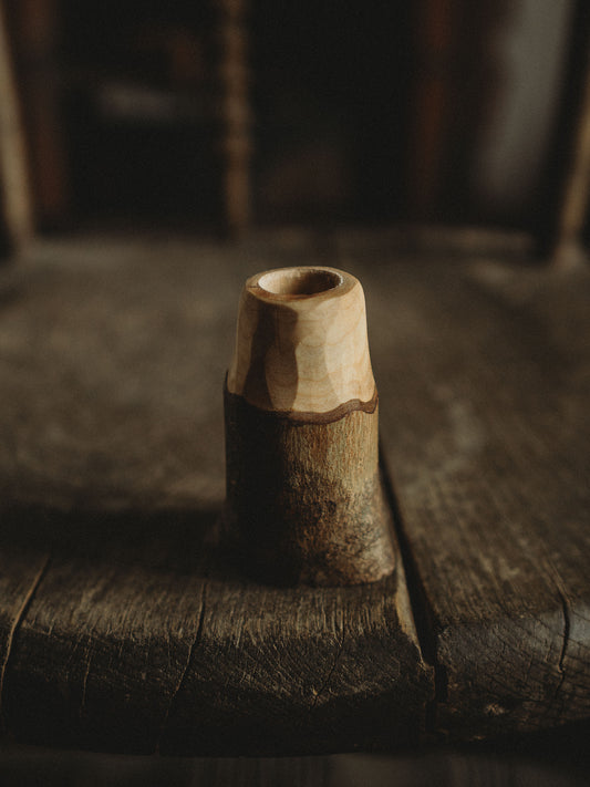 Maple Candlestick Holder