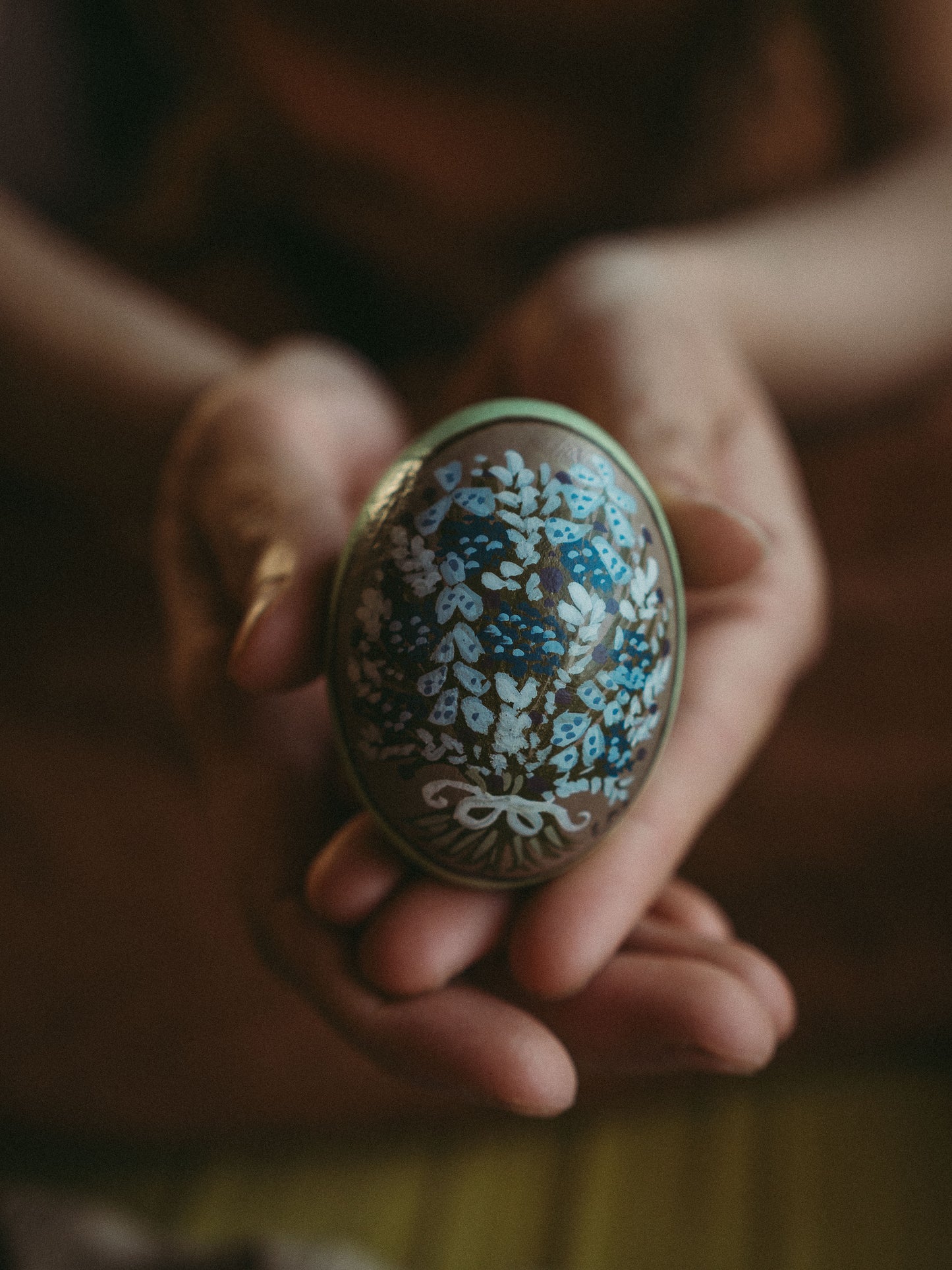 Hand Painted Wooden Eggs