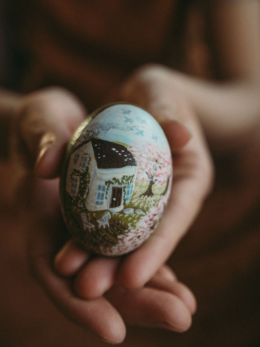 Hand Painted Wooden Eggs