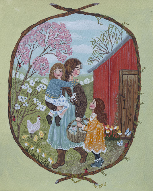 Gathering Eggs