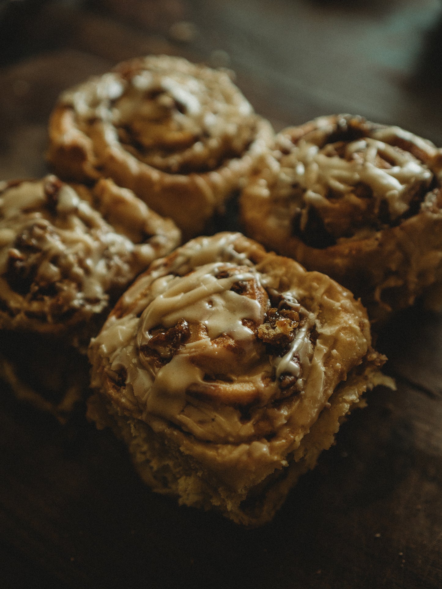 Maple Pecan Cinnamon Rolls